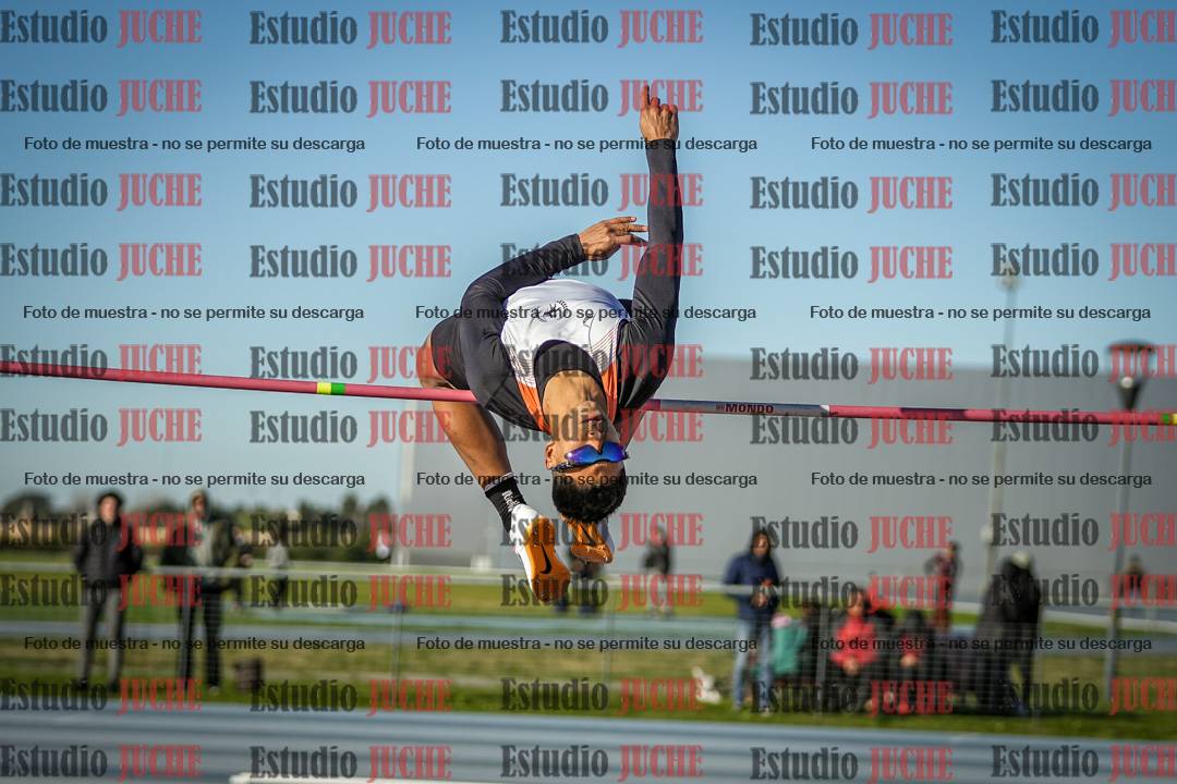 Fotos del salto en alto de varones