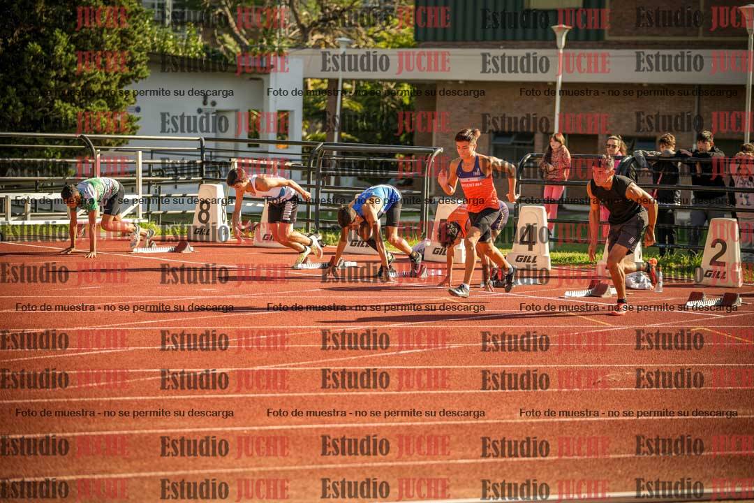 Fotos de los 110 m con vallas de varones