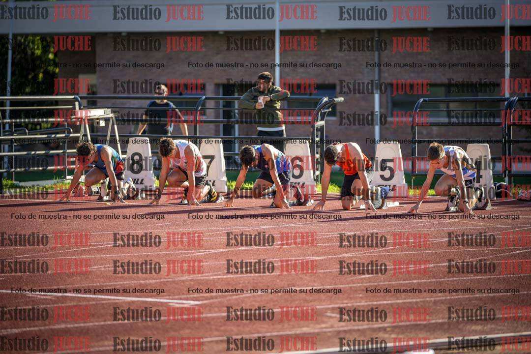 Fotos de los 110 m con vallas de varones