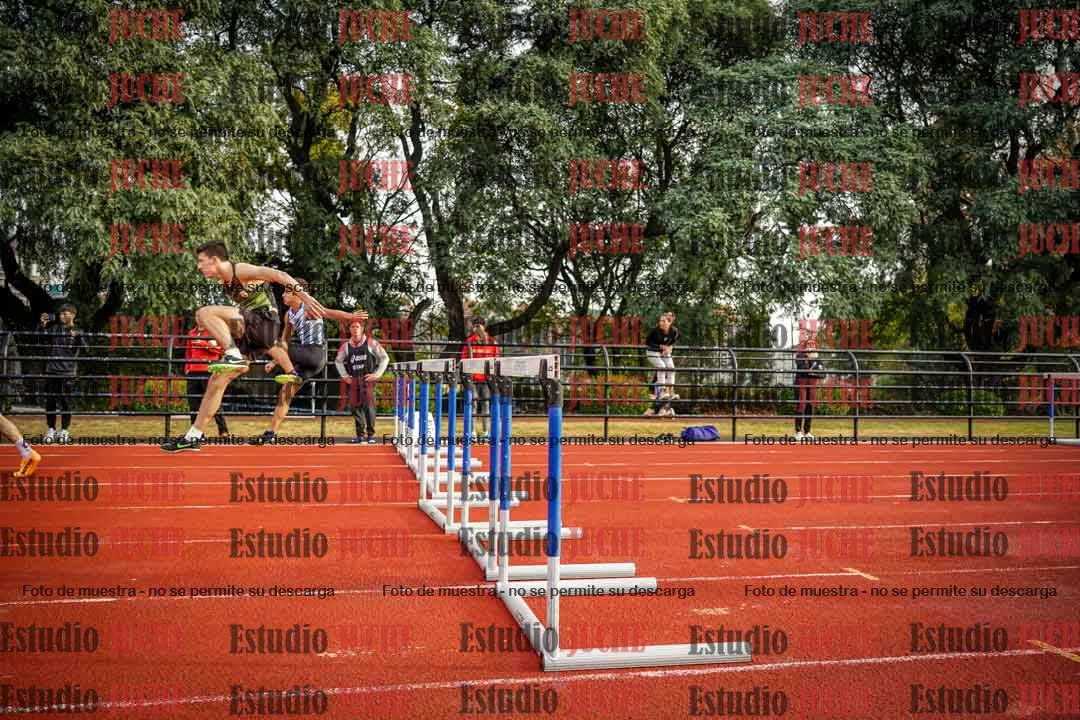 Fotos de los 110 m con vallas de varones