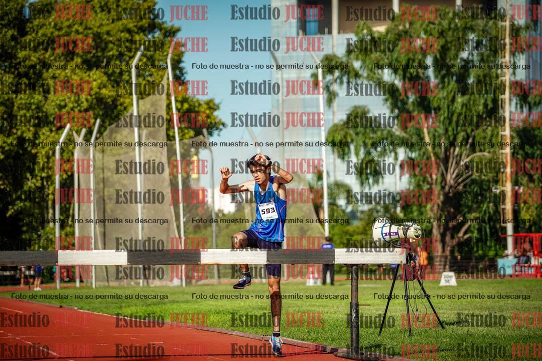 Fotos de los 3000 m con obstáculos de varones