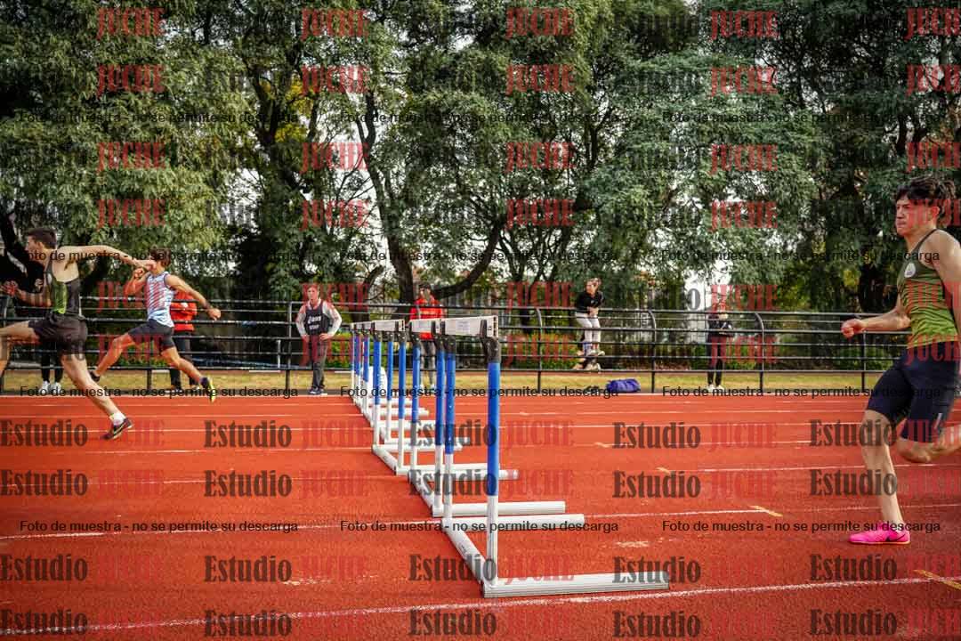 Fotos de los 110 m con vallas de varones