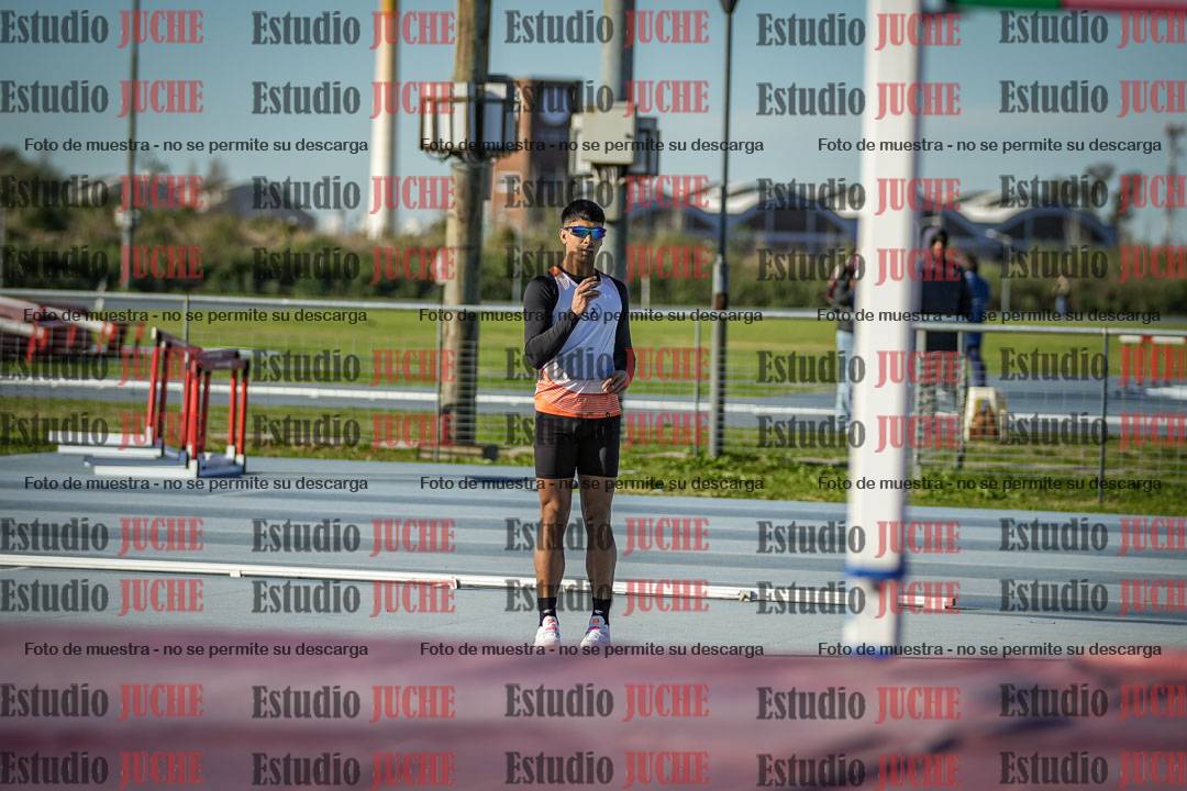Fotos del salto en alto de varones