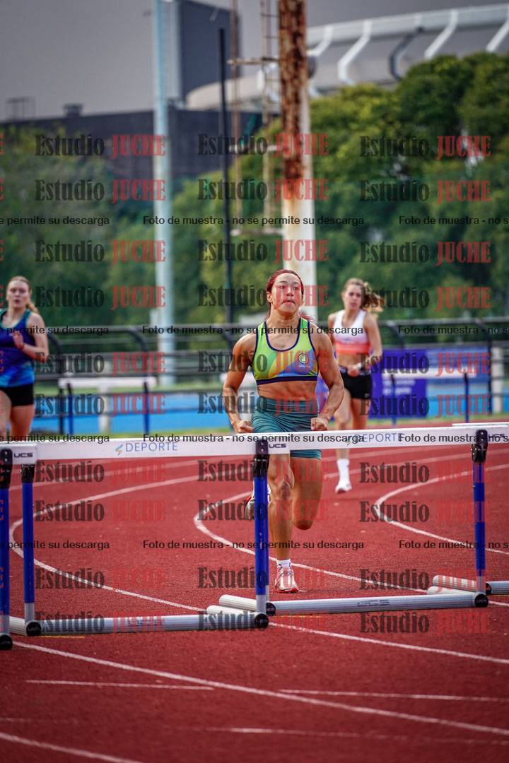 Fotos de los 400 m con vallas de mujeres