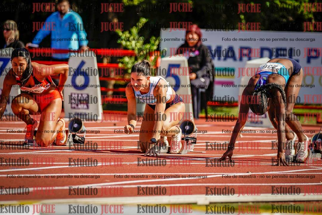 Fotos de los 100 m de mujeres