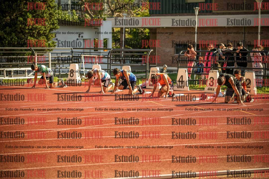 Fotos de los 110 m con vallas de varones