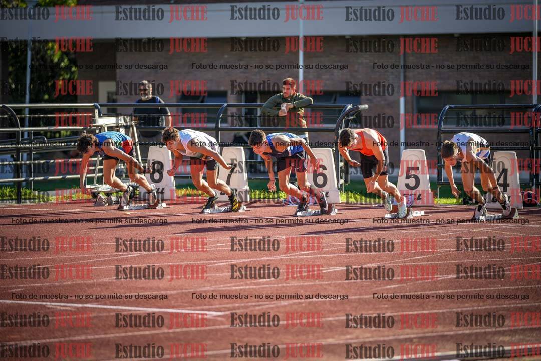 Fotos de los 110 m con vallas de varones