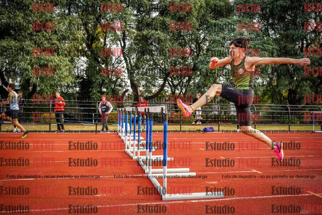 Fotos de los 110 m con vallas de varones