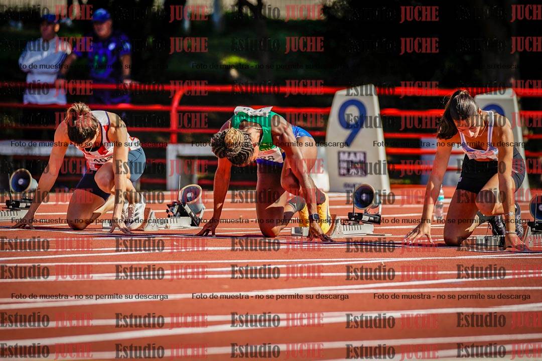 Fotos de los 100 m de mujeres