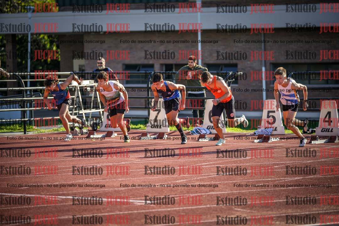 Fotos de los 110 m con vallas de varones