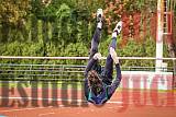 Fotos del salto en alto de varones