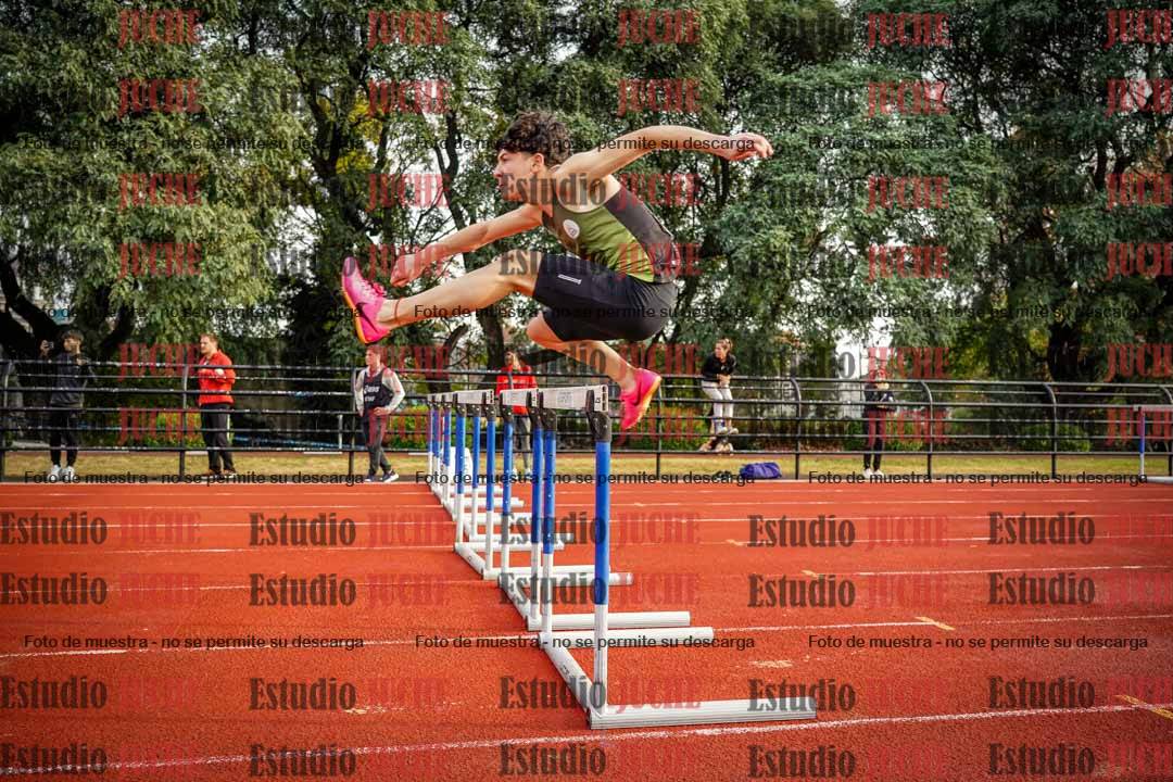 Fotos de los 110 m con vallas de varones
