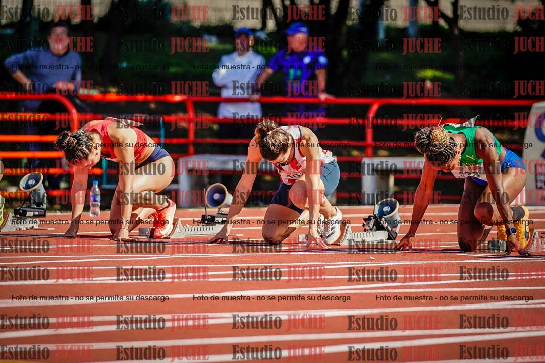 Fotos de los 100 m de mujeres