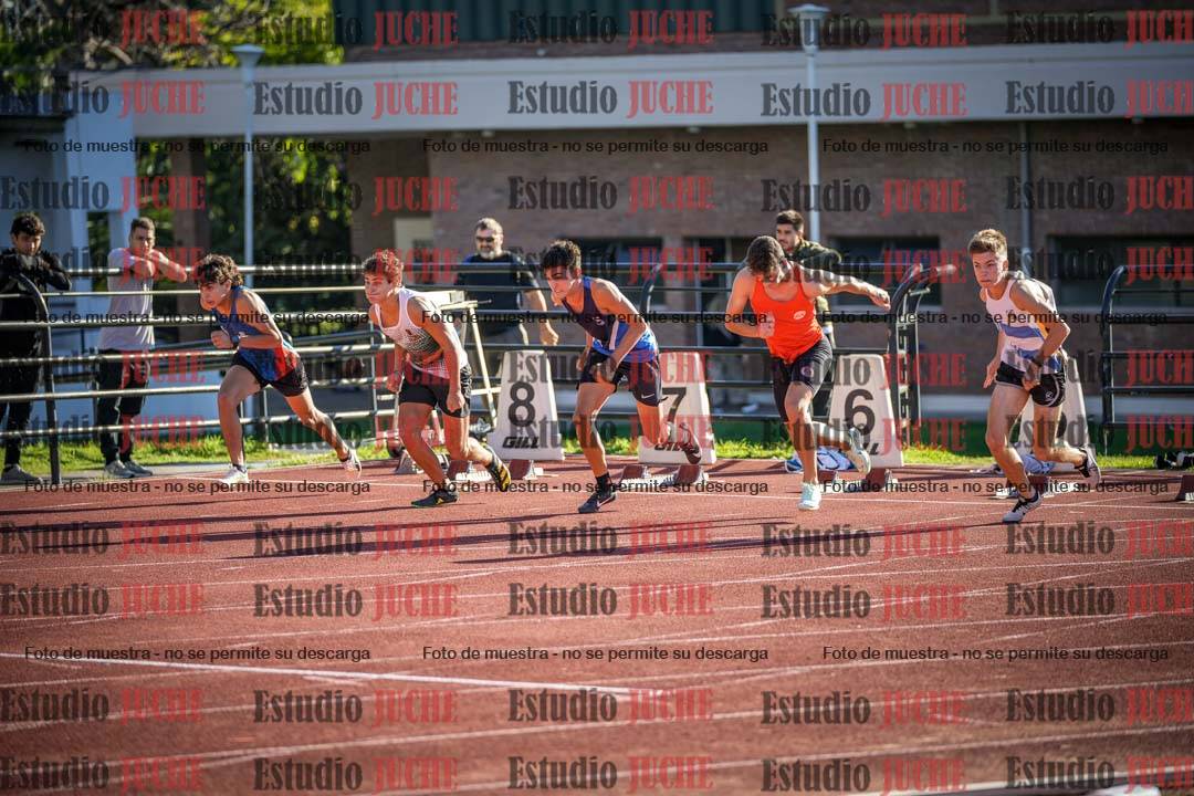 Fotos de los 110 m con vallas de varones
