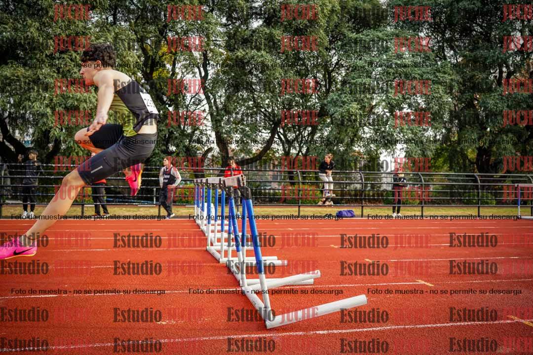 Fotos de los 110 m con vallas de varones