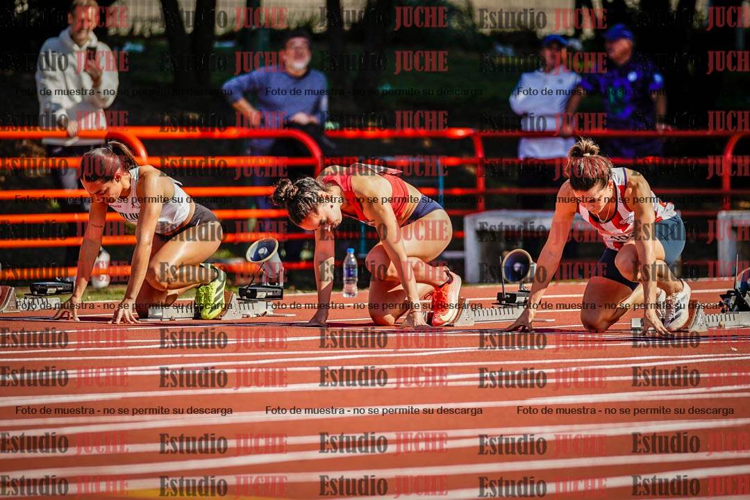 Fotos de los 100 m de mujeres