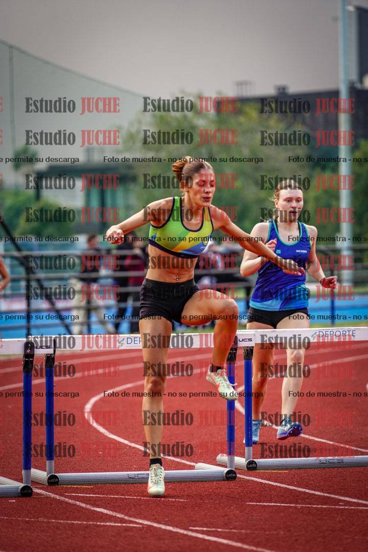 Fotos de los 400 m con vallas de mujeres