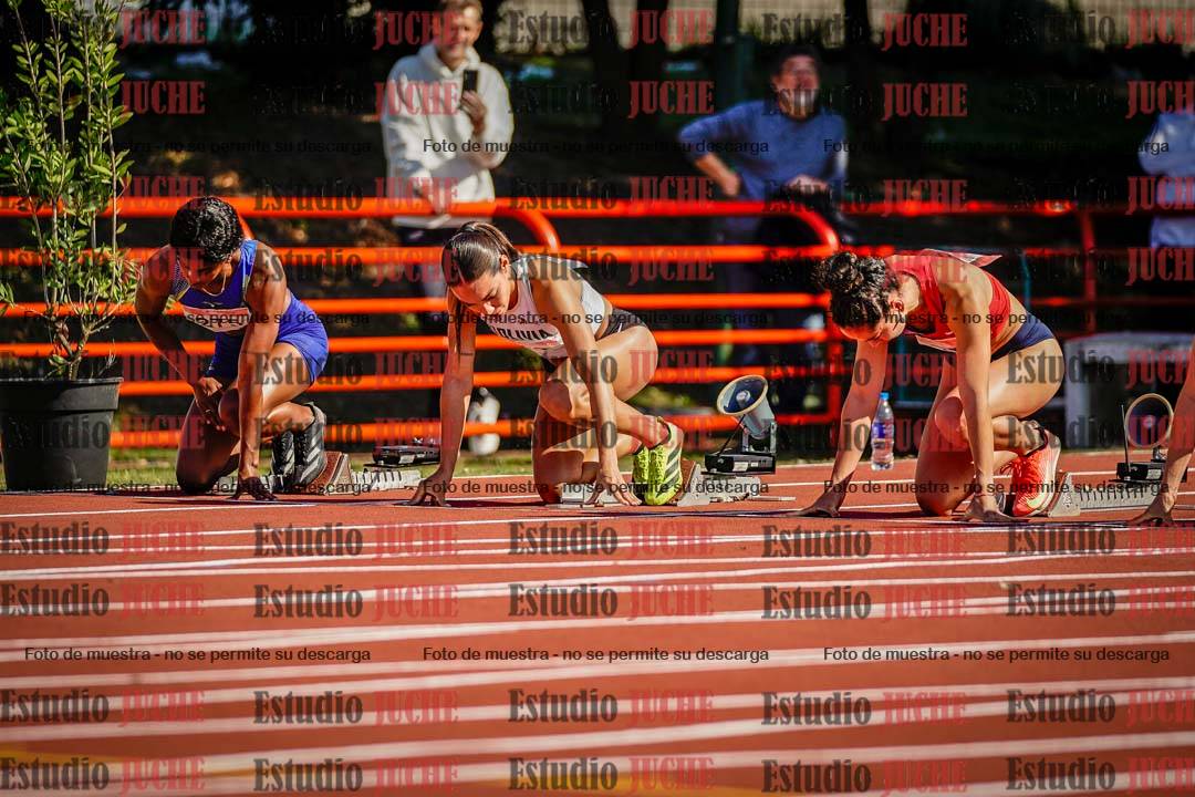 Fotos de los 100 m de mujeres