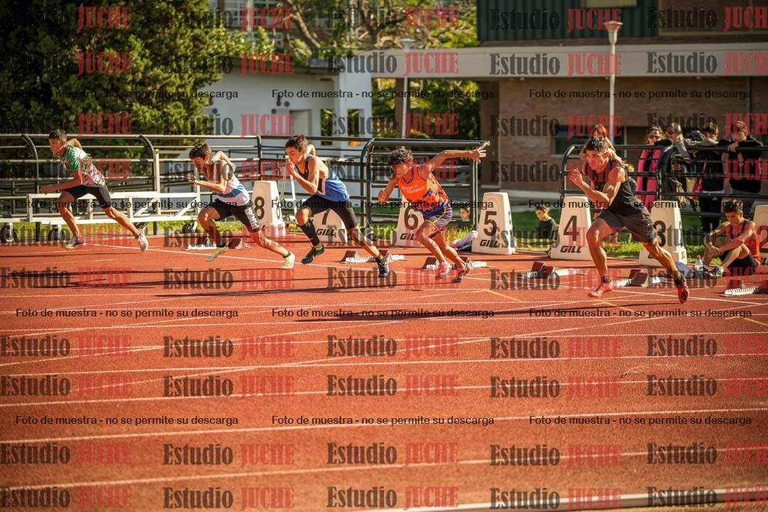 Fotos de los 110 m con vallas de varones