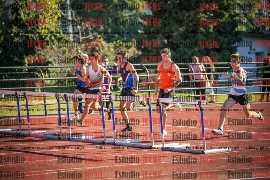 Fotos de los 110 m con vallas de varones