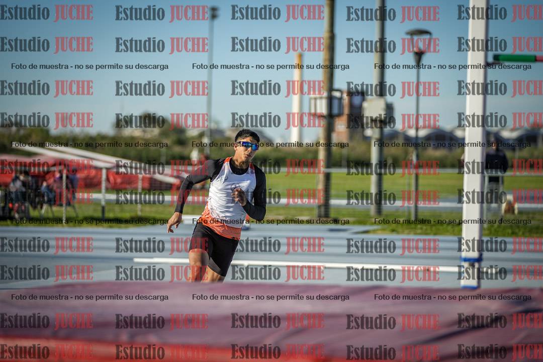 Fotos del salto en alto de varones