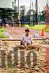Fotos del salto en largo de varones