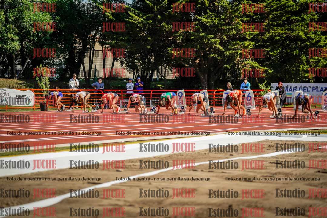 Fotos de los 100 m de mujeres