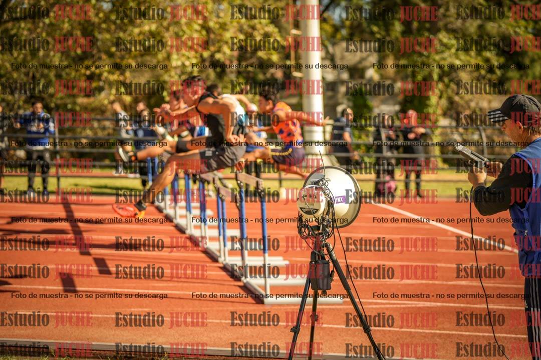 Fotos de los 110 m con vallas de varones