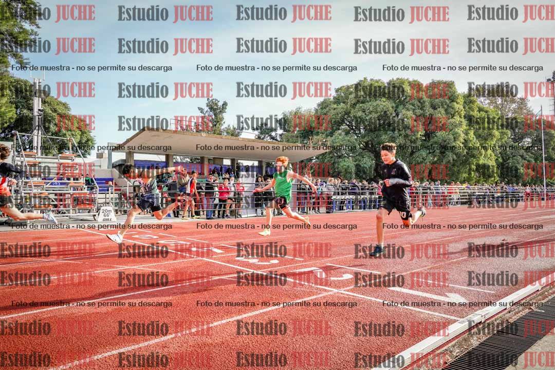 Fotos de los 80 m llanos de varones
