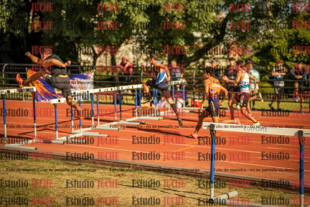 Fotos de los 110 m con vallas de varones