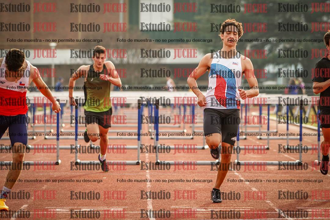 Fotos de los 110 m con vallas de varones