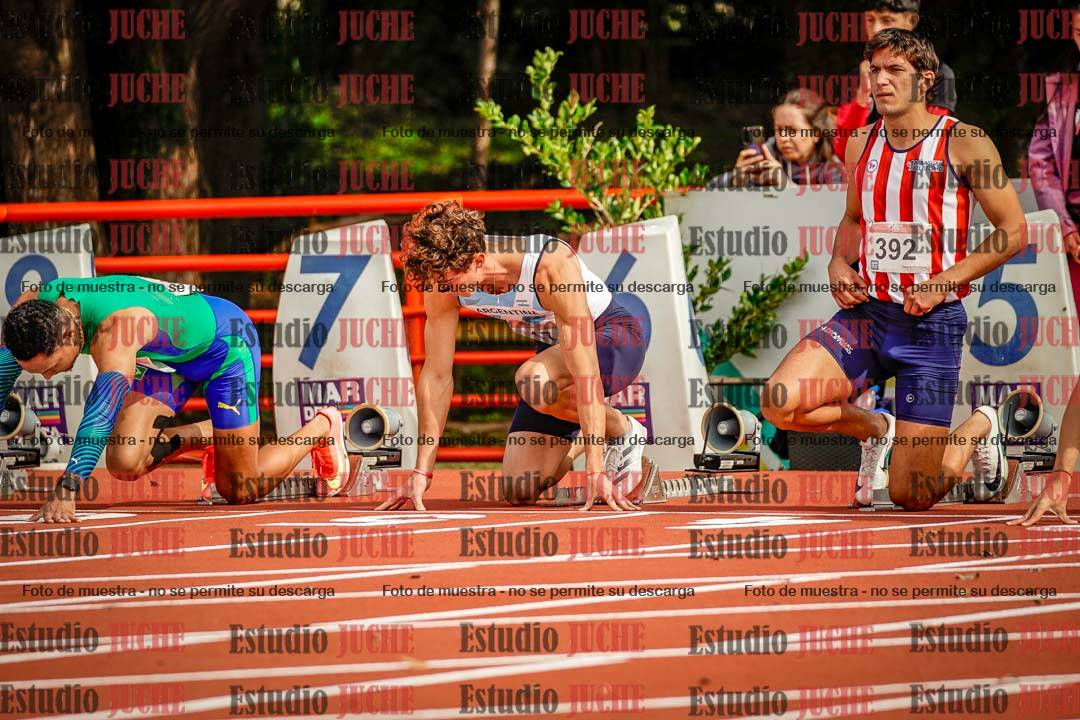 Fotos de los 110 m con vallas de varones