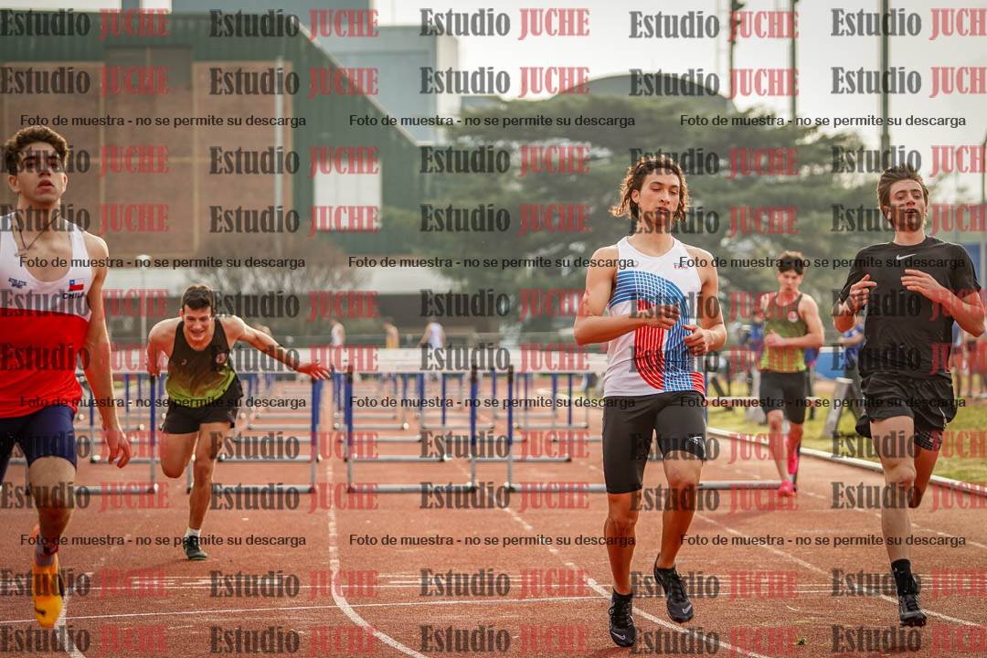Fotos de los 110 m con vallas de varones