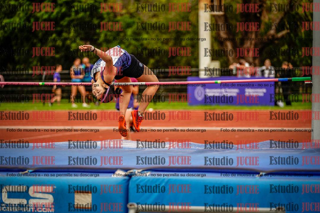 Fotos del salto en alto de mujeres