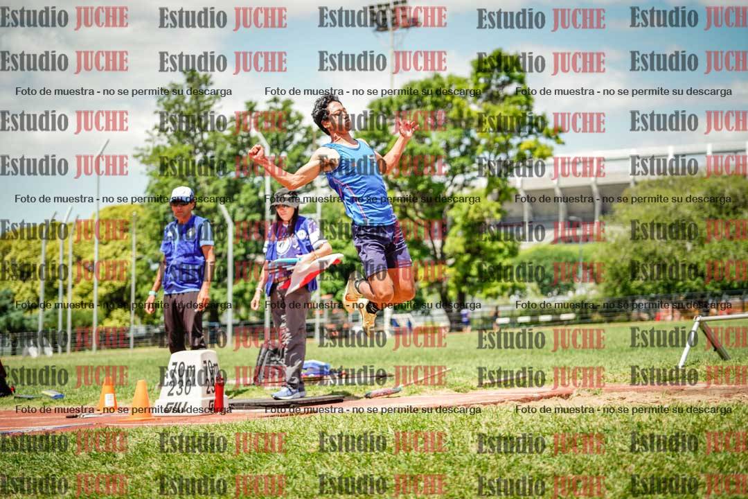 Fotos del salto en largo de varones
