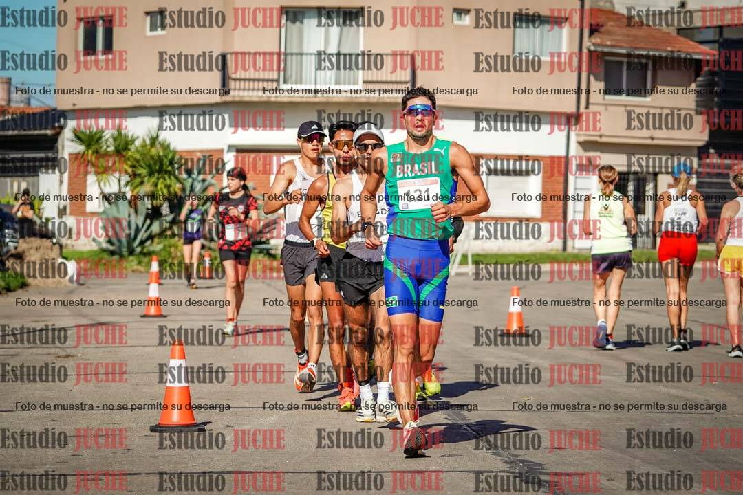 Fotos de los 20.000 m de marcha atlética de mujeres y varones