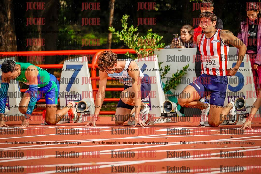 Fotos de los 110 m con vallas de varones