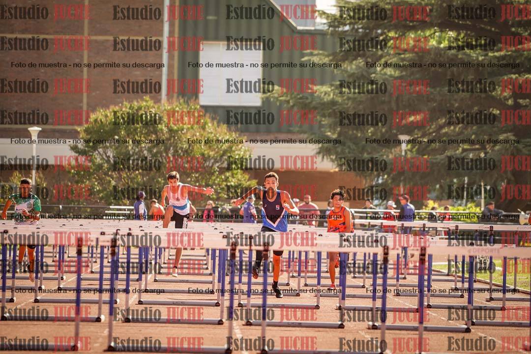 Fotos de los 110 m con vallas de varones