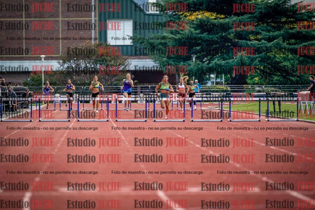 Fotos de los 400 m con vallas de mujeres