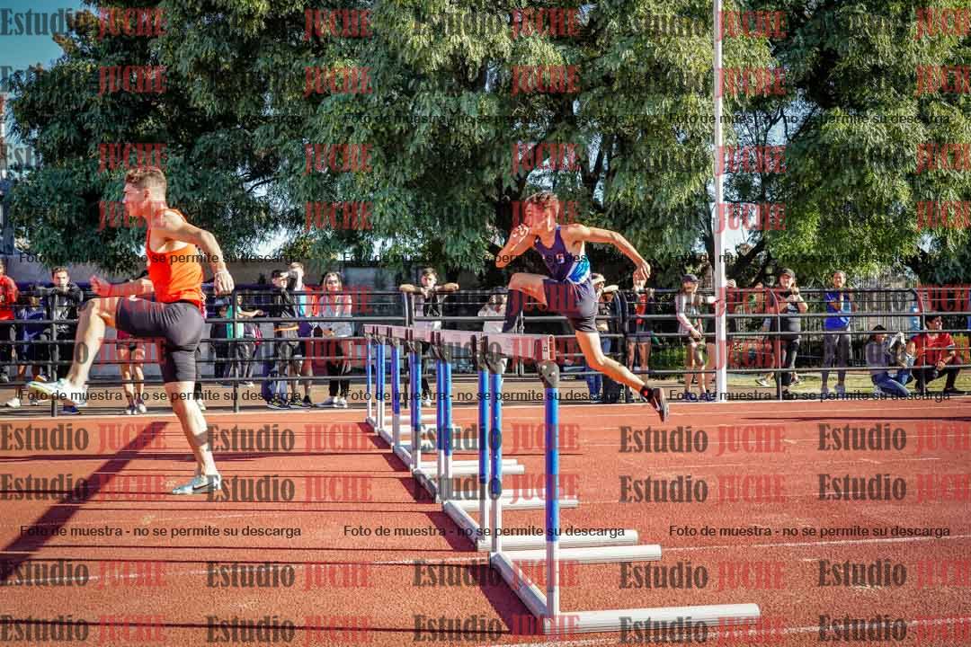 Fotos de los 110 m con vallas de varones
