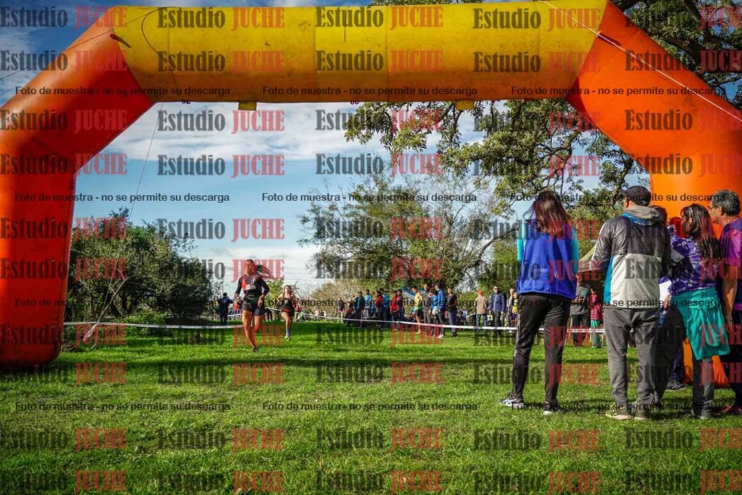 Fotos de la llegada del cross de 4000 m - mujeres