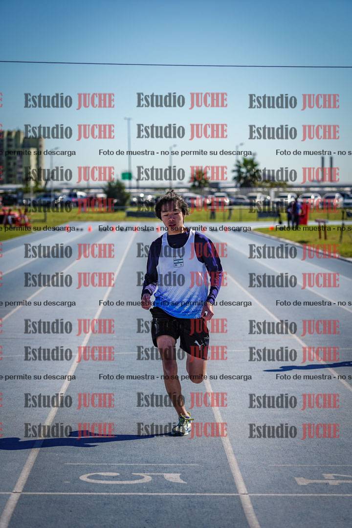 Fotos de los 80 m llanos de varones