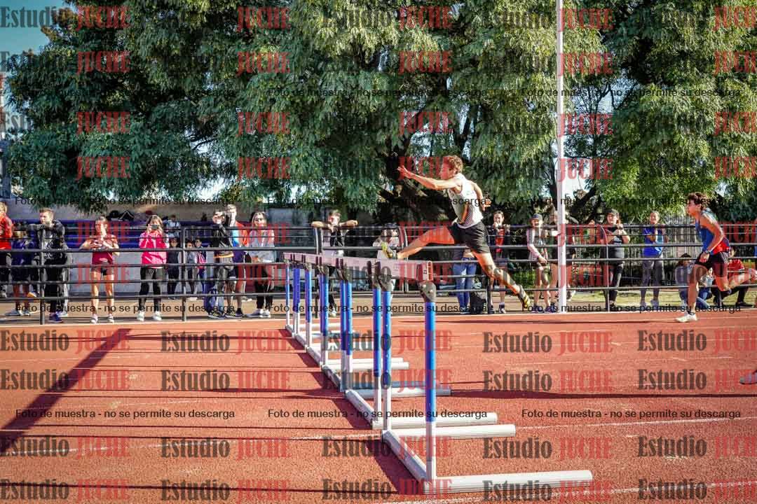 Fotos de los 110 m con vallas de varones