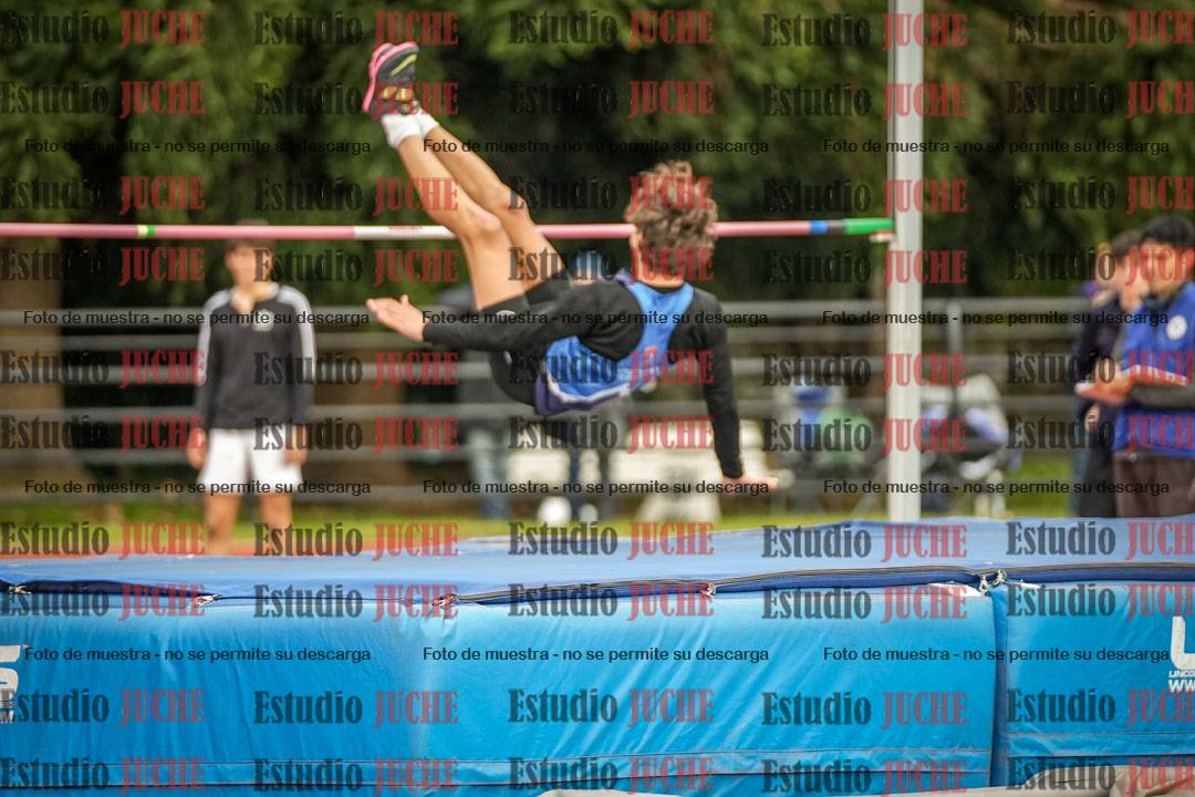 Fotos del salto en alto de varones