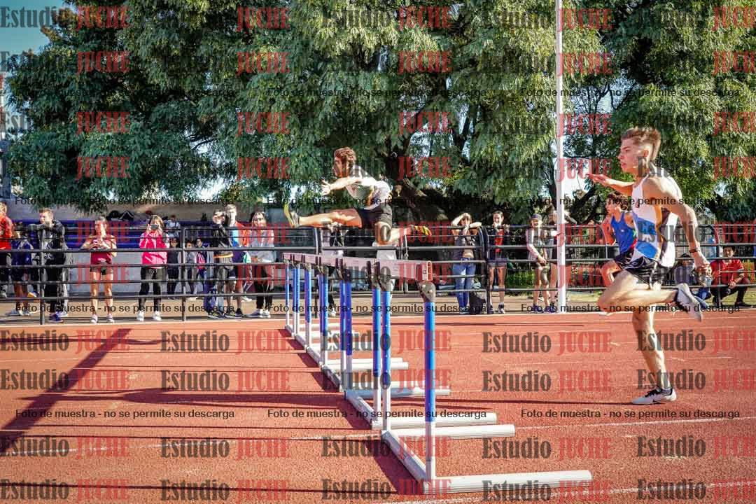 Fotos de los 110 m con vallas de varones