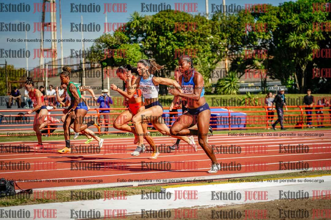 Fotos de los 100 m de mujeres