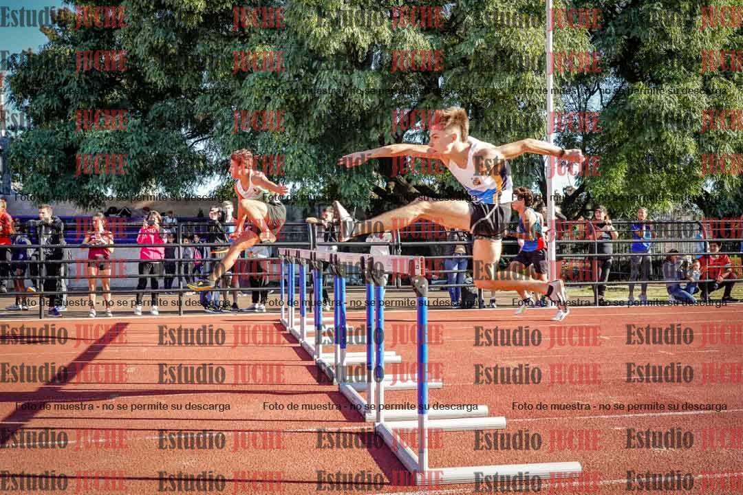Fotos de los 110 m con vallas de varones