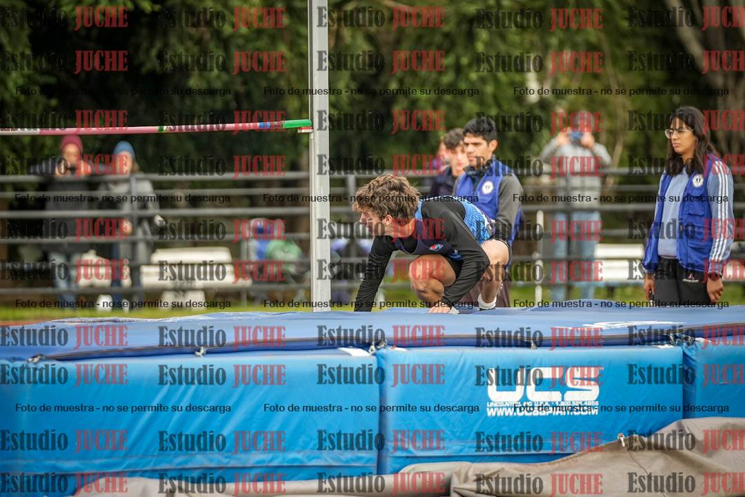 Fotos del salto en alto de varones
