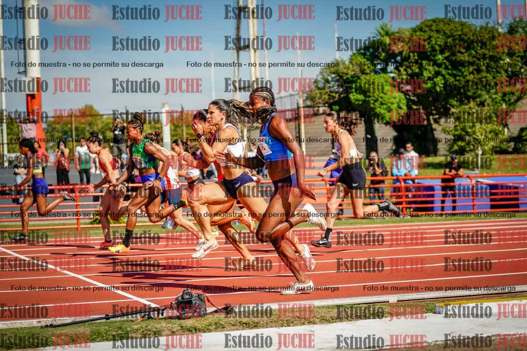 Fotos de los 100 m de mujeres