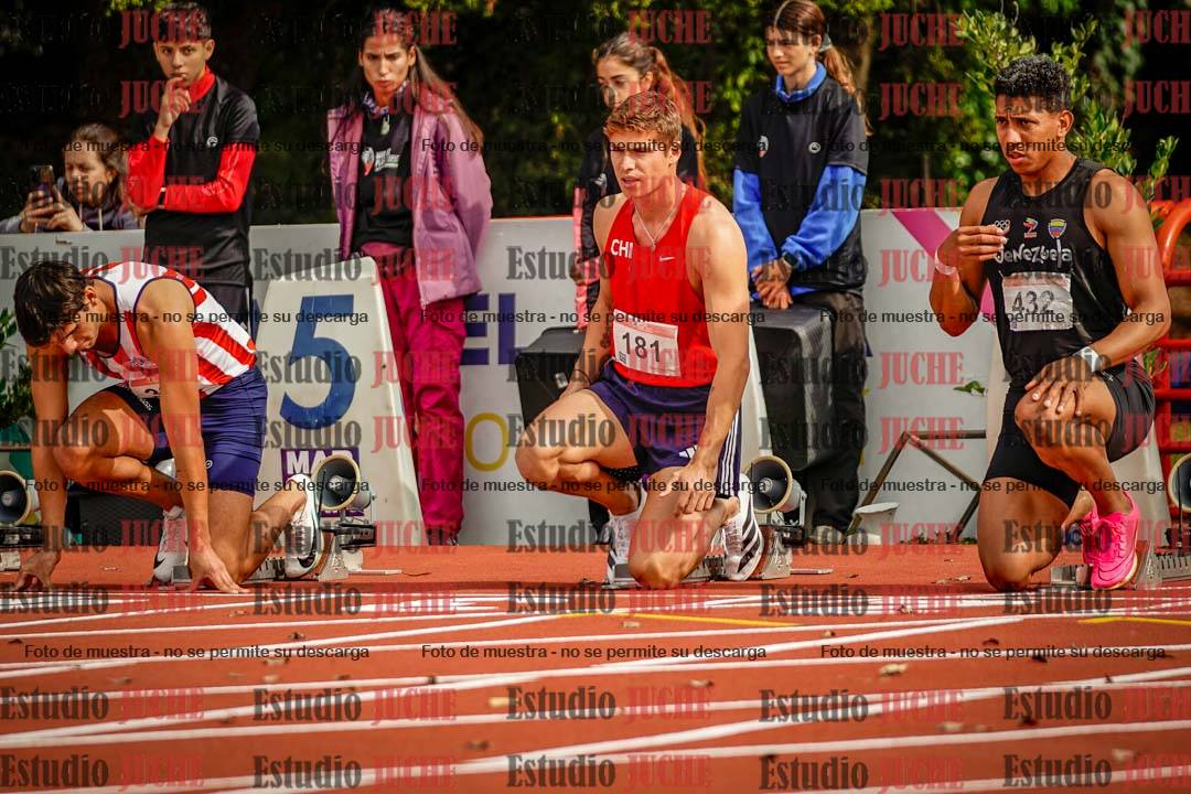 Fotos de los 110 m con vallas de varones